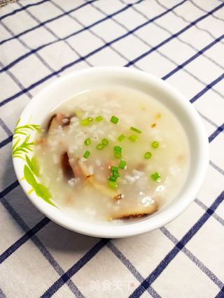 香菇牛肉粥的做法步骤:10