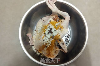 清蒸鸡的做法步骤:4