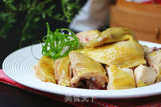 清蒸鸡的做法步骤:13