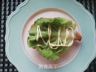 鸡排芝士汉堡的做法步骤:8