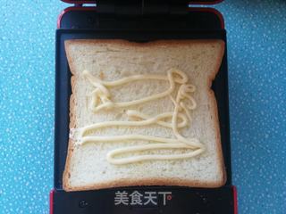 芝士鸡排三明治的做法步骤:5