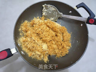 广式肉松芸豆月饼的做法步骤:7