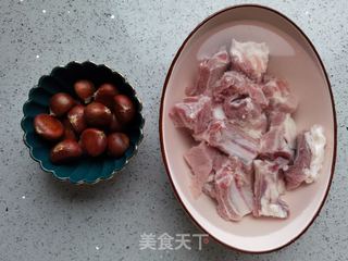板栗烧排骨的做法步骤:3