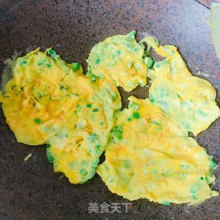 青椒煎鸡蛋的做法步骤：9