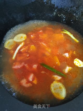 番茄肉片的做法步骤:6