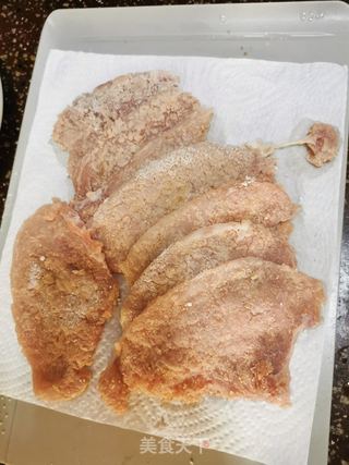 番茄肉片的做法步骤:9
