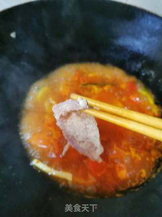 番茄肉片的做法步骤:10