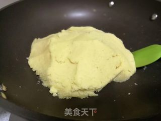 入口即化,满口清新——大麦诺叶绿豆糕月饼的做法步骤:3