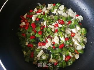 酱炒扇贝肉的做法步骤:4