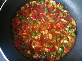 酱炒扇贝肉的做法步骤:7