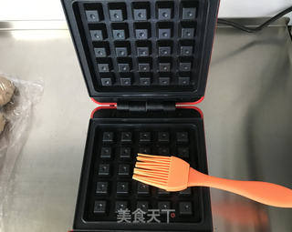 多谷物华芙饼的做法步骤:10