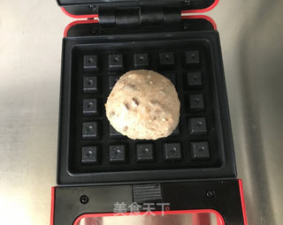 多谷物华芙饼的做法步骤:11