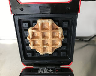 多谷物华芙饼的做法步骤:14