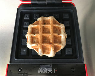 多谷物华芙饼的做法步骤:13