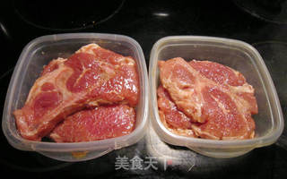 小烤箱烤T骨猪排的做法步骤:4