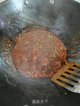 尖椒肉末炸酱荞面的做法步骤:9
