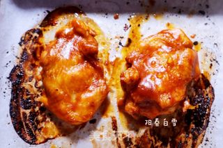 酱香烤鸡腿肉?(烤箱版)烤鸡肉的做法步骤:8