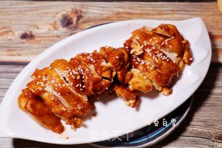 酱香烤鸡腿肉?(烤箱版)烤鸡肉的做法步骤:9