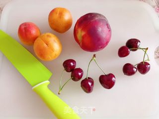 水果牛奶冰饮的做法步骤:2