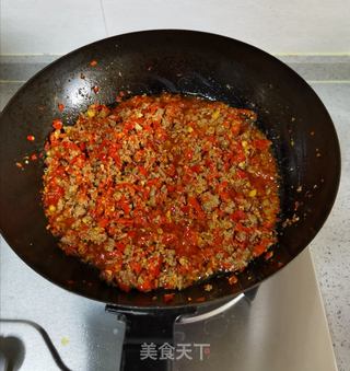 香辣牛肉酱的做法步骤:11