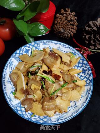 五花肉炒竹笋的做法步骤：9