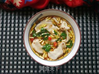 麻辣胡萝卜香菇猪肉饺的做法步骤:10