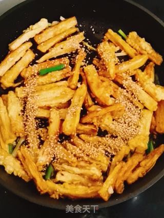 糖醋藕段的做法步骤：8