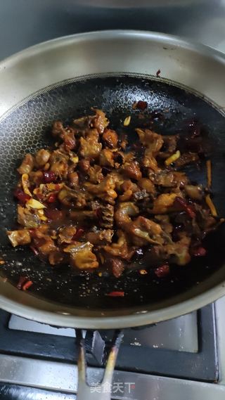 四川辣子鸡的做法步骤:9