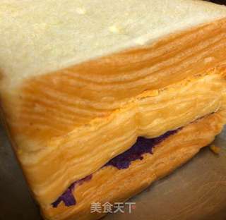 多彩薯心吐司的做法步骤:5