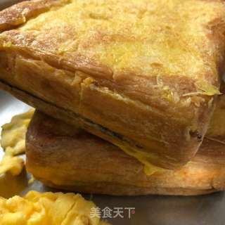 多彩薯心吐司的做法步骤:8