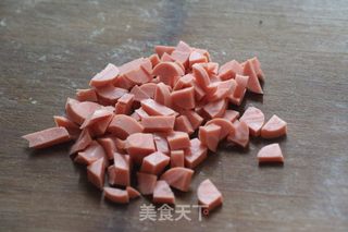 烤火腿吐司片的做法步骤：3