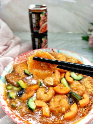 酸甜酥鲜的美味桃花泛的做法步骤:25