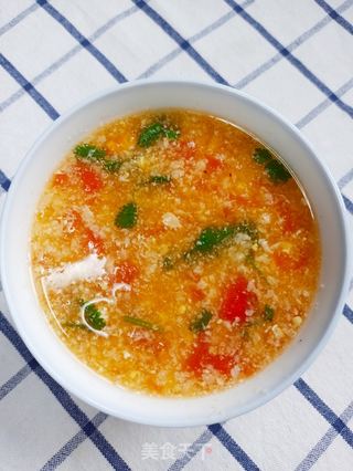 番茄牛肉糯玉米粥的做法步骤:13
