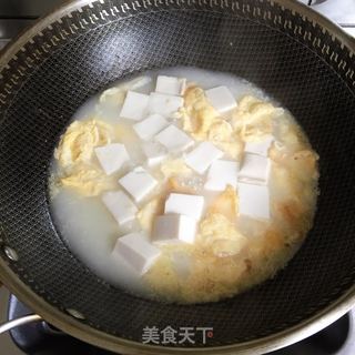 丝瓜豆腐汤的做法步骤：3