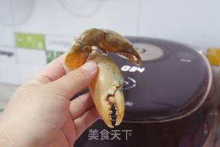 茶油蟹粥的做法步骤:5