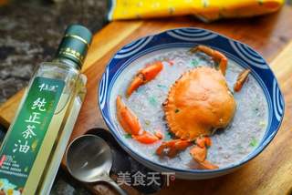 茶油蟹粥的做法步骤:10