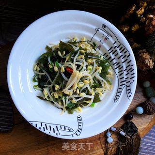 海带丝拌小豆芽的做法步骤：8