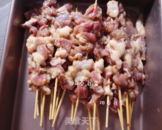 烤羊肉串㊙️腌制是关键❗️（烤箱版）的做法步骤：6