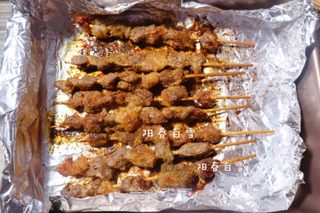 烤羊肉串㊙️腌制是关键❗️(烤箱版)的做法步骤:10