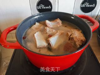 猪骨炖豆角的做法步骤:6