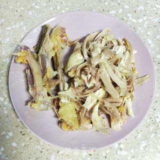 香菇鸡丝粥的做法步骤:6