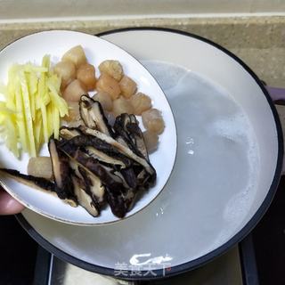 香菇鸡丝粥的做法步骤:8