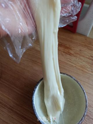 麻薯肉松蛋黄酥的做法步骤:5