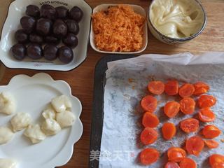 麻薯肉松蛋黄酥的做法步骤:6