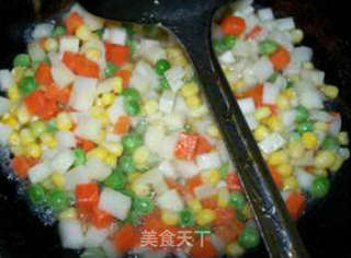 杂菜茭白粒的做法步骤：6