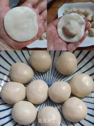 麻薯肉松蛋黄酥的做法步骤:9