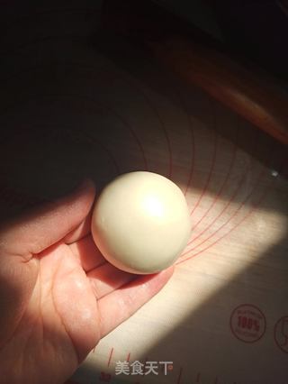 麻薯肉松蛋黄酥的做法步骤:13