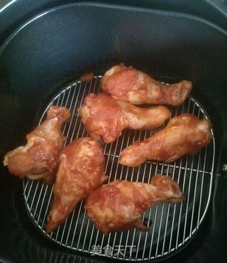 奥尔良鸡腿饭的做法步骤:3