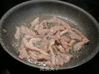 肉丝炒意面的做法步骤:7