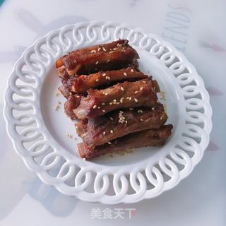 孜然烤排骨的做法步骤:13